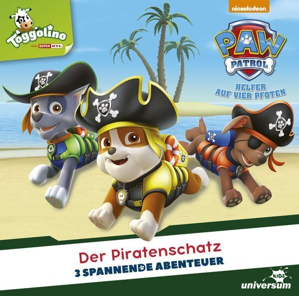 Cover: 4061229091329 | Paw Patrol - Der Piratenschatz, 1 Audio-CD | Audio-CD | 50 Min. | 2019
