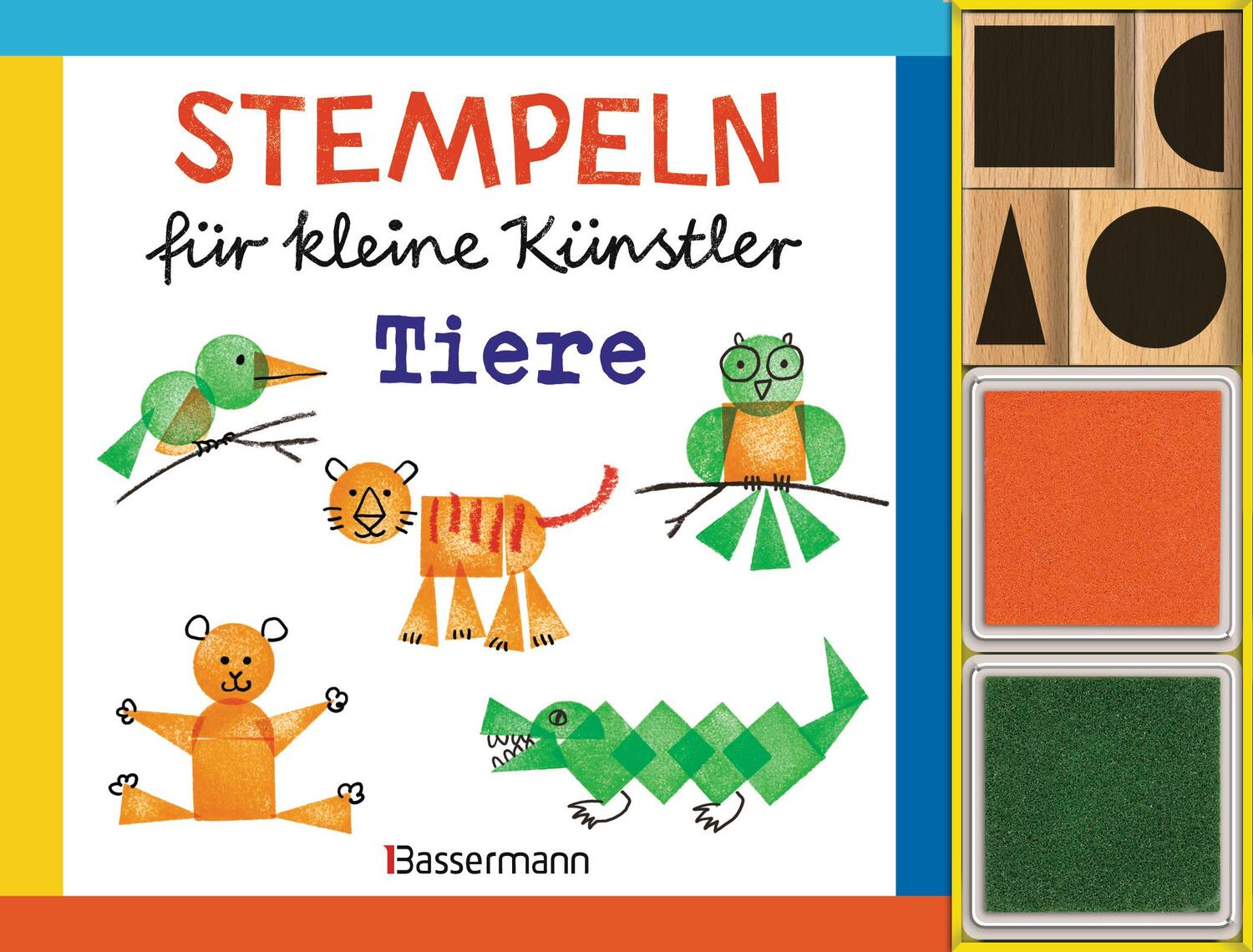 Cover: 9783809438014 | Stempeln für kleine Künstler - Tiere-Set | Norbert Pautner | Buch