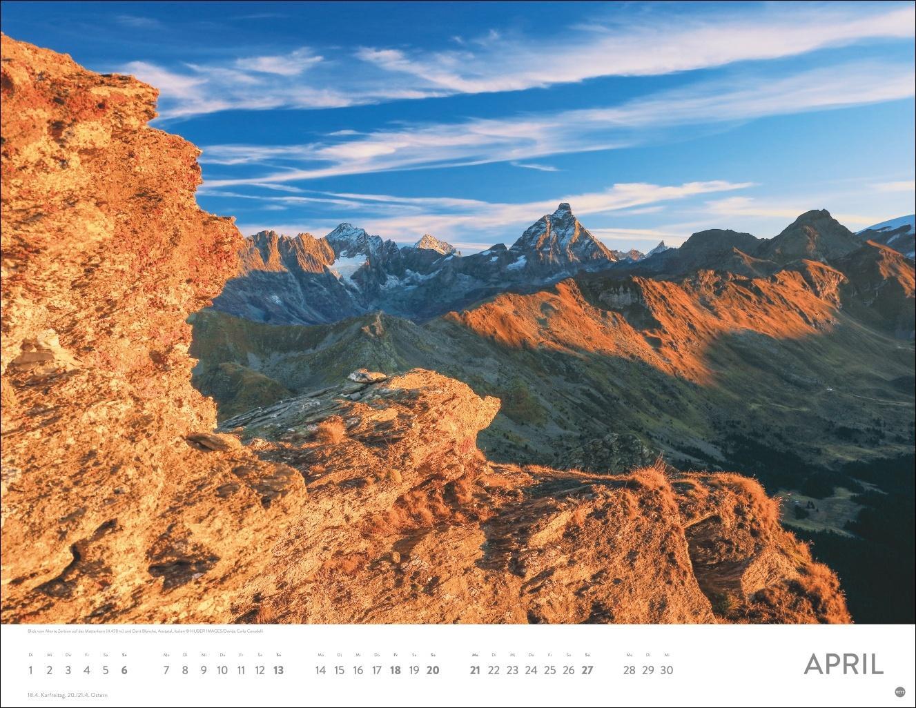 Bild: 9783756405060 | Faszination Alpen Posterkalender 2025 | Heye | Kalender | 14 S. | 2025