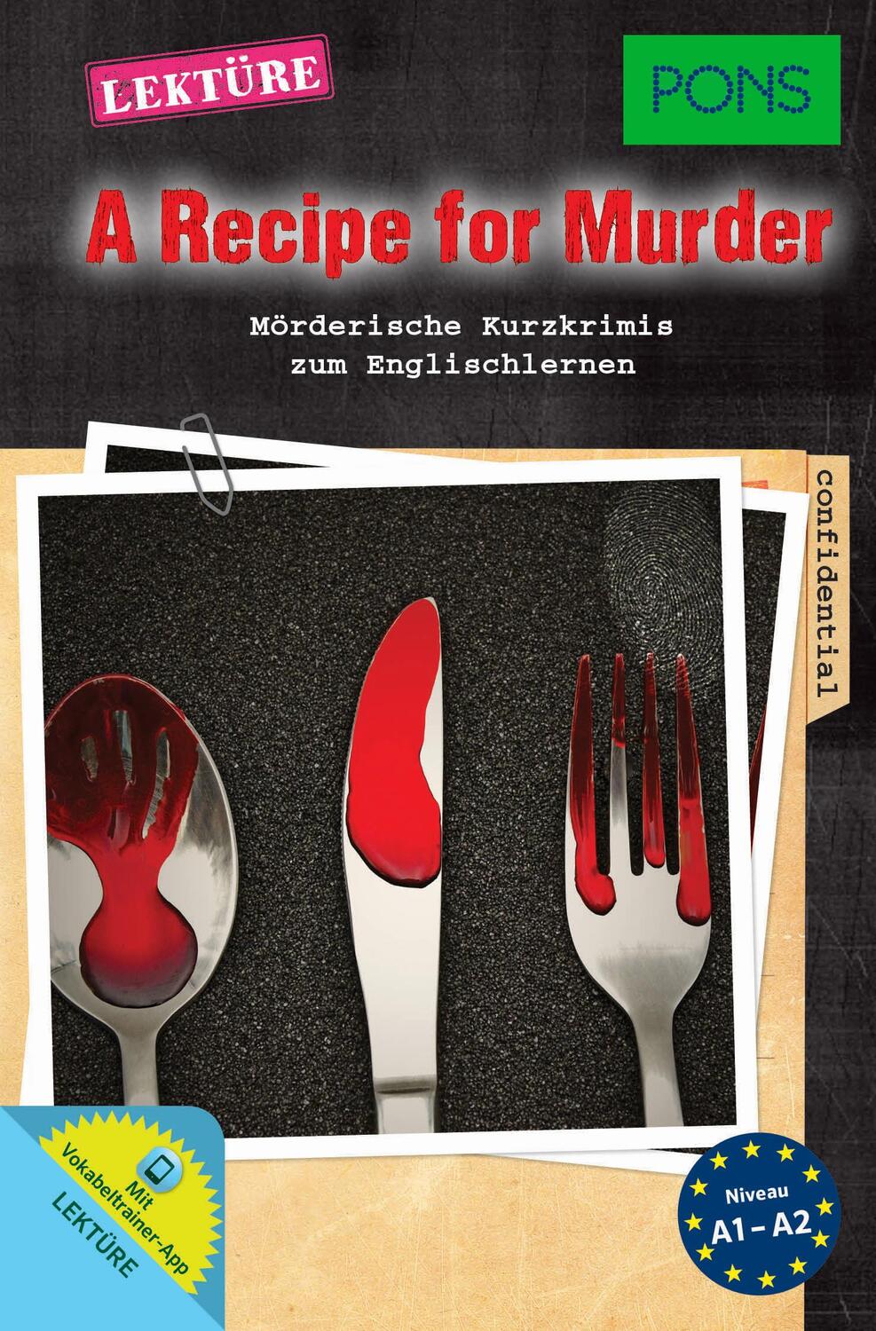 Cover: 9783125621015 | PONS Kurzkrimi Englisch - A Recipe for Murder | Taschenbuch | Deutsch