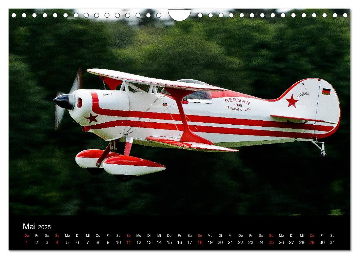 Bild: 9783435732395 | Modellflieger (Wandkalender 2025 DIN A4 quer), CALVENDO Monatskalender