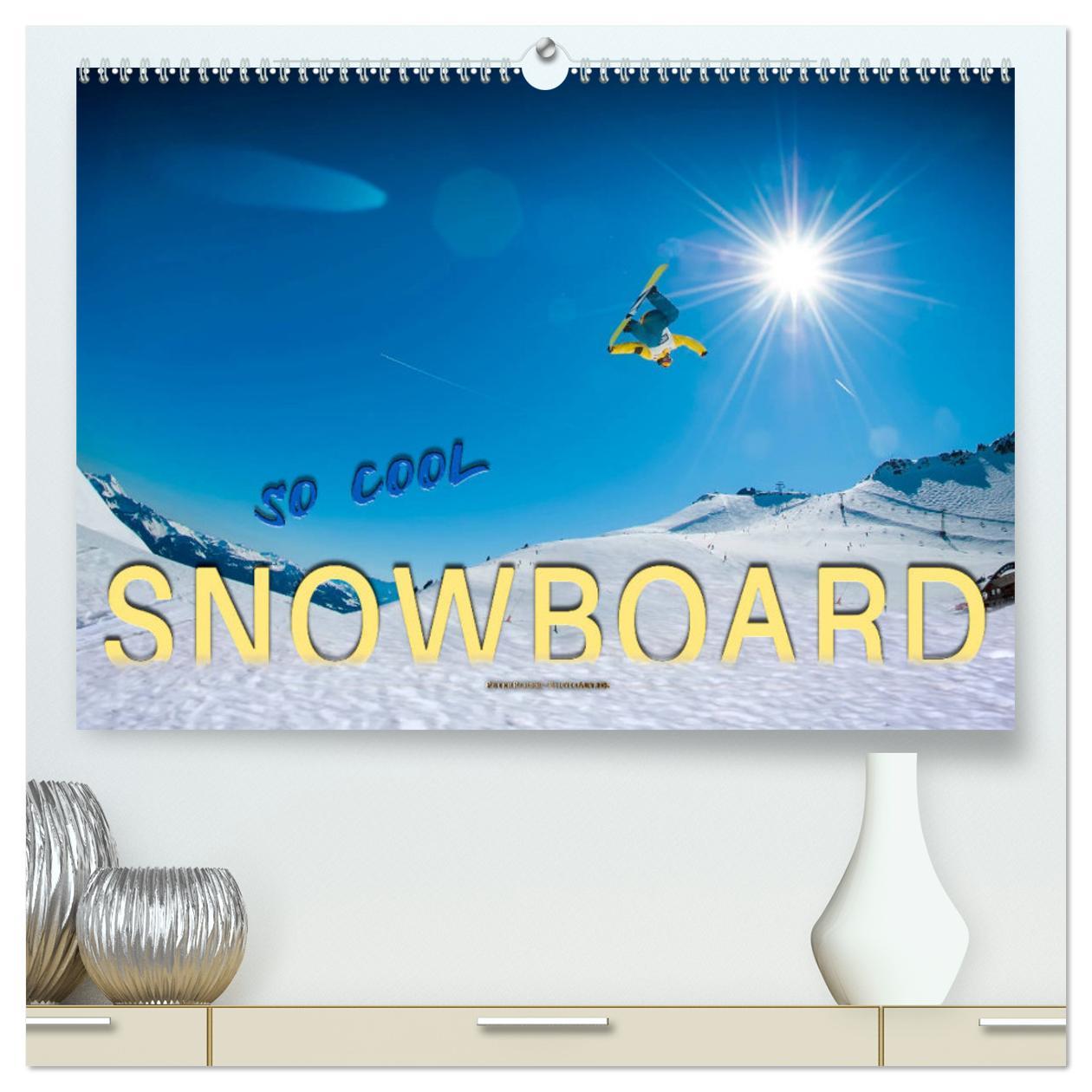 Cover: 9783435365142 | Snowboard - so cool (hochwertiger Premium Wandkalender 2025 DIN A2...