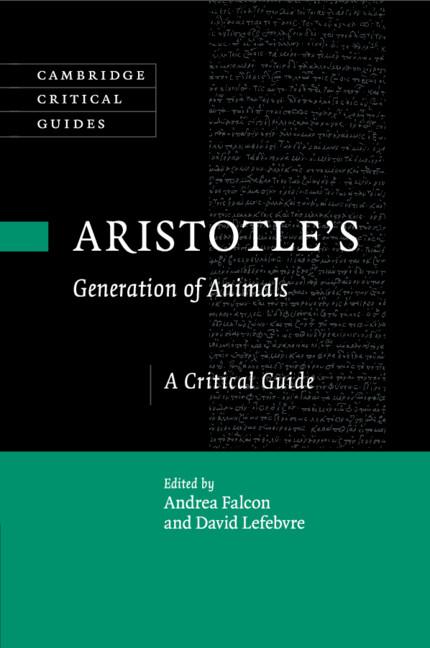 Cover: 9781107589582 | Aristotle's Generation of Animals | Andrea Falcon (u. a.) | Buch