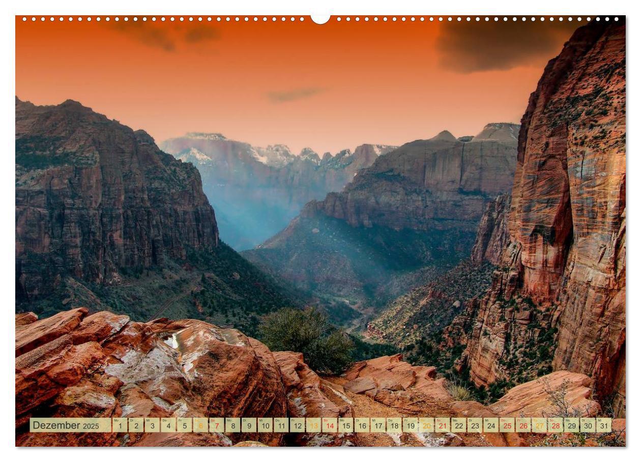 Bild: 9783435481170 | Nationalparks der USA - atemberaubend schön (Wandkalender 2025 DIN...