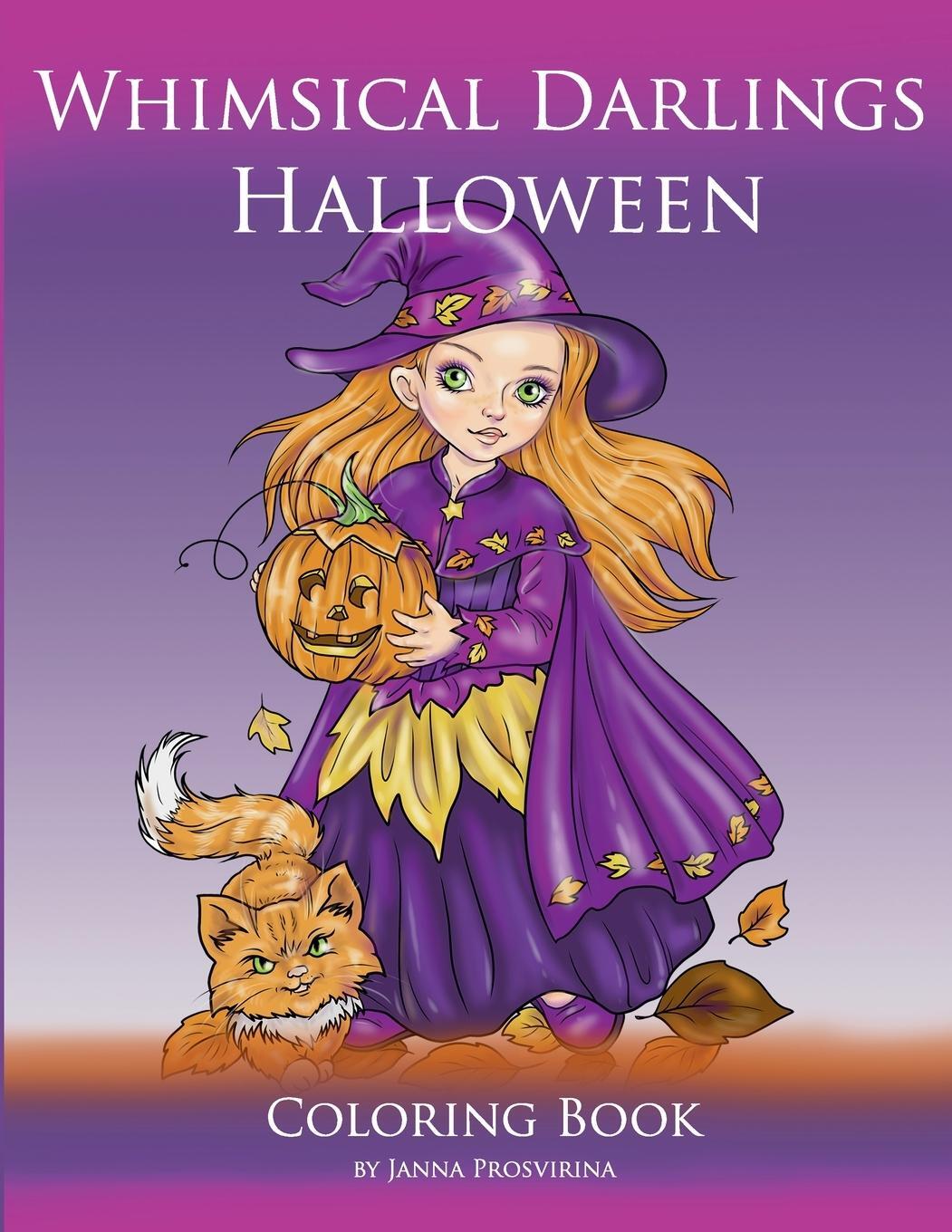 Cover: 9781471671616 | Whimsical Darlings Halloween | Coloring Book | Janna Prosvirina | Buch