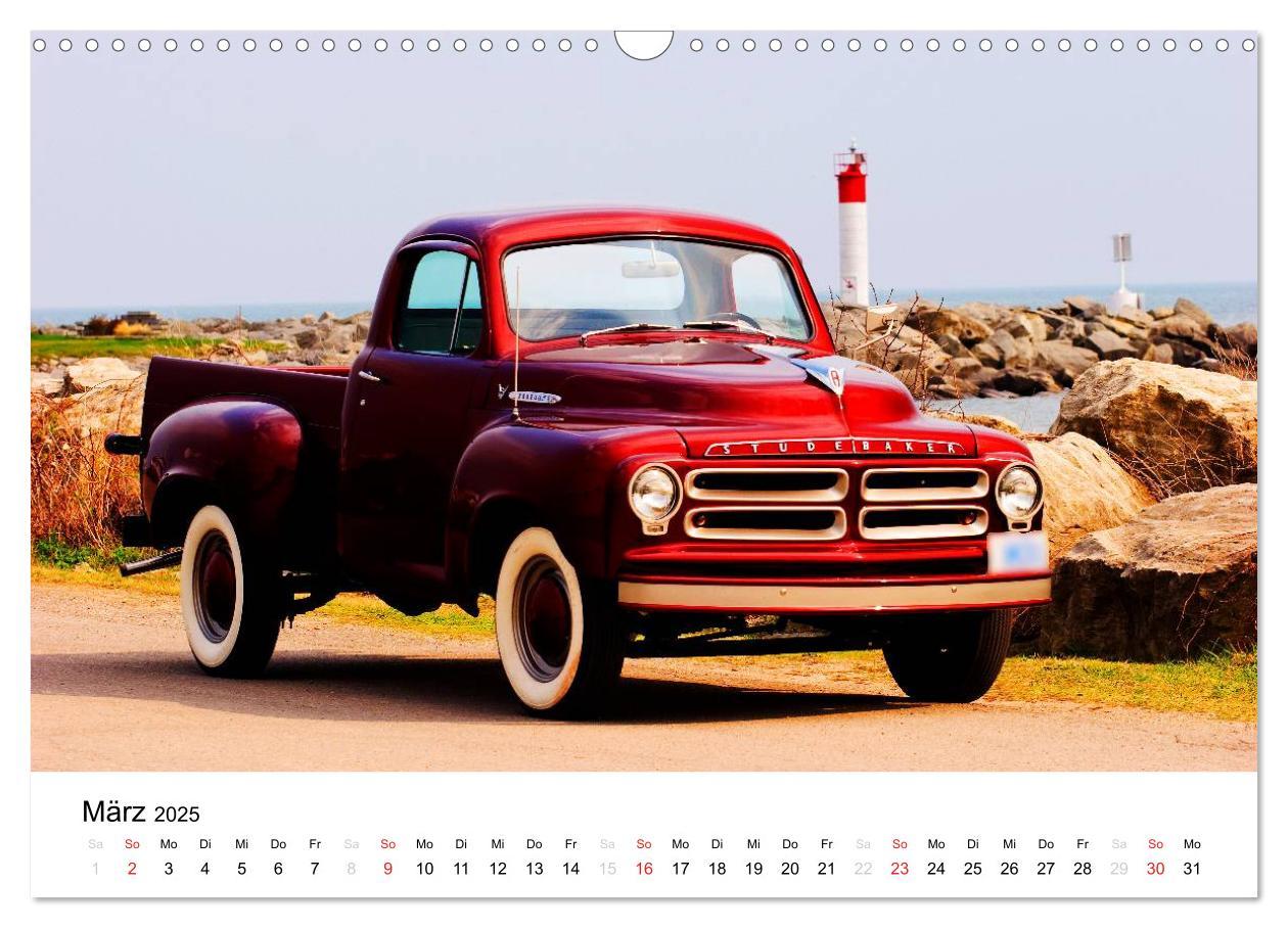 Bild: 9783435476077 | Nord-Amerikanische Pickup's (Wandkalender 2025 DIN A3 quer),...