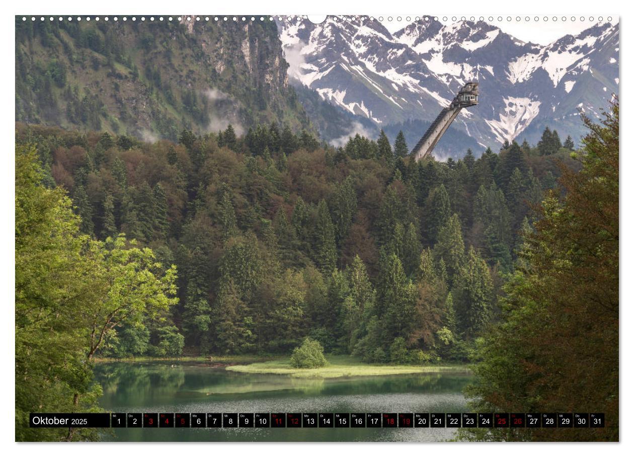 Bild: 9783435410705 | Oberstdorf und Umgebung (Wandkalender 2025 DIN A2 quer), CALVENDO...