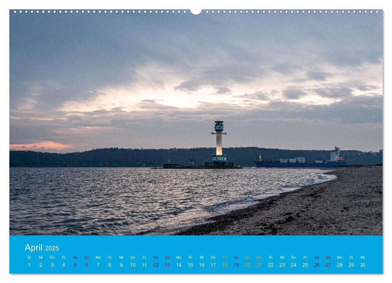 Bild: 9783435084104 | An der Kieler Förde (Wandkalender 2025 DIN A2 quer), CALVENDO...