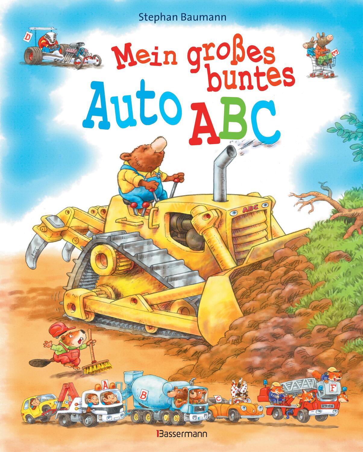 Cover: 9783809439769 | Mein großes buntes Auto-ABC | Stephan Baumann | Buch | 48 S. | Deutsch