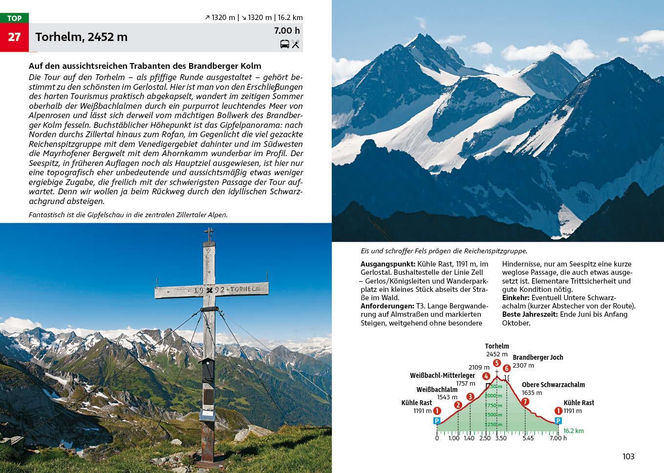 Bild: 9783763344789 | Zillertal | mit Gerlos- und Tuxer Tal. 60 Touren mit GPS-Tracks | Buch