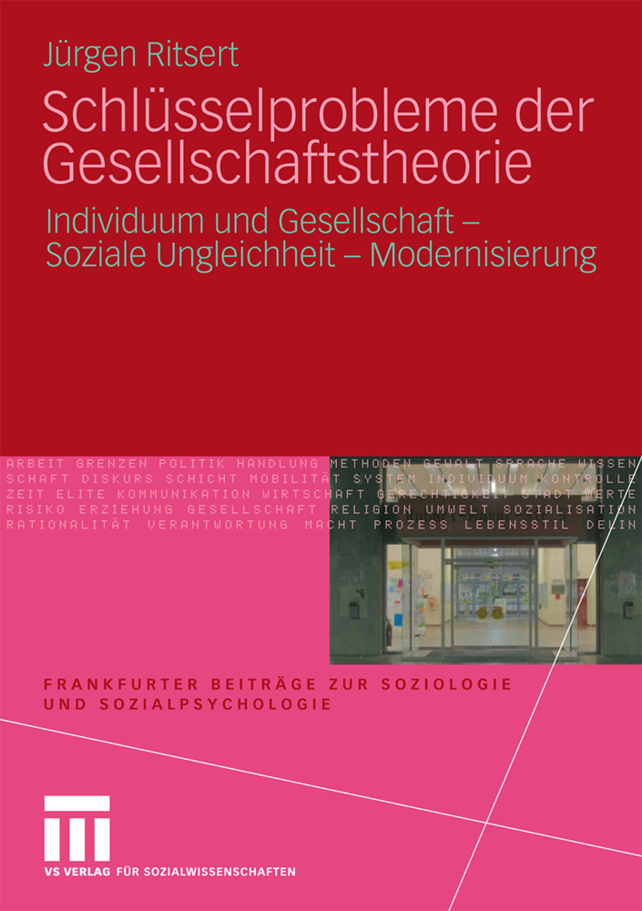 Cover: 9783531164465 | Schlüsselprobleme der Gesellschaftstheorie | Jürgen Ritsert | Buch