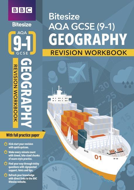Cover: 9781406685961 | BBC Bitesize AQA GCSE (9-1) Geography Revision Workbook - 2023 and...