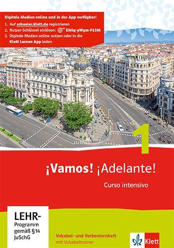 Cover: 9783125360648 | ¡Vamos! ¡Adelante! 1. Curso intensivo. Vokabel-/Verbenlernheft | 2016