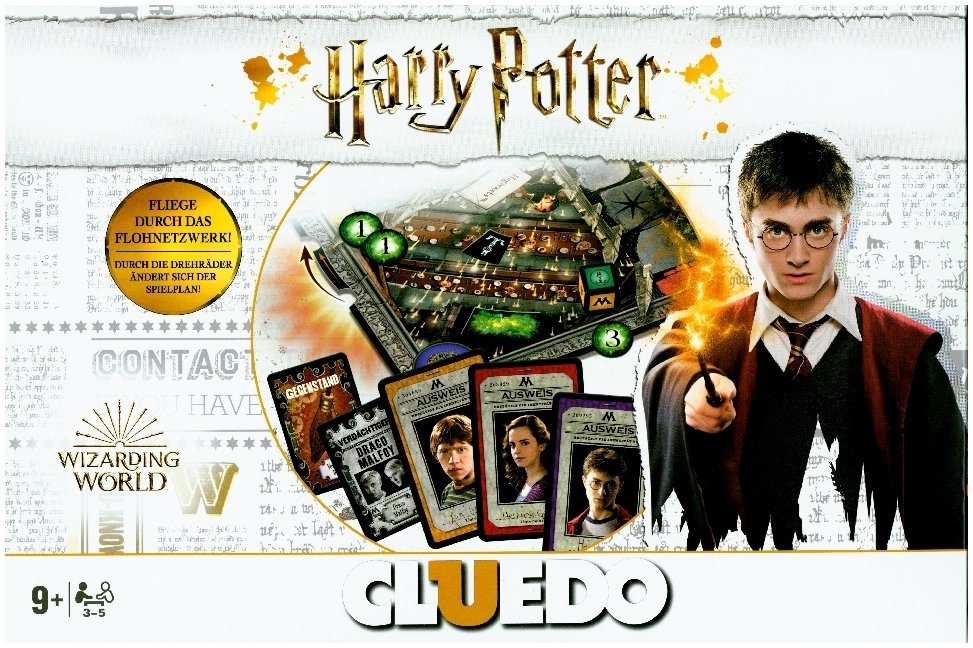Cover: 4035576011767 | Cluedo Harry Potter Collectors Edition weiß (neues Design) | Spiel