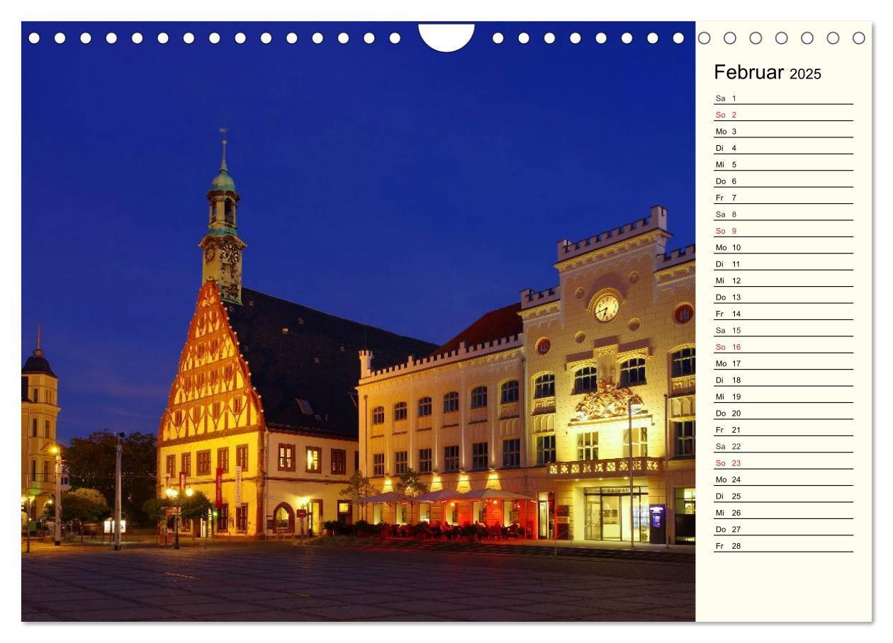 Bild: 9783435511525 | Zwickau - Stadt an der Mulde (Wandkalender 2025 DIN A4 quer),...