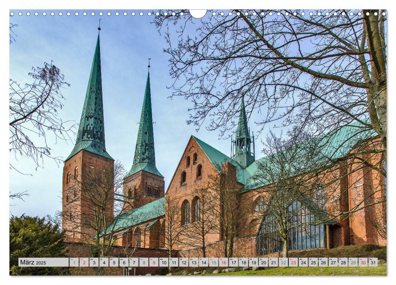 Bild: 9783435682911 | Hansestadt Lübeck (Wandkalender 2025 DIN A3 quer), CALVENDO...