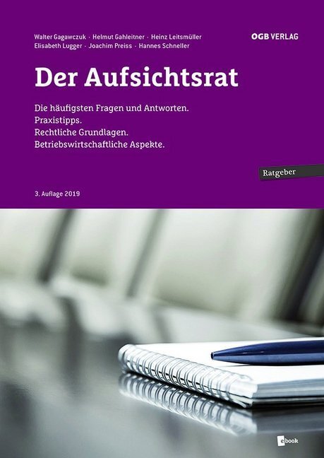 Cover: 9783990464045 | Der Aufsichtsrat, m. 1 Beilage | Walter Gagawczuk (u. a.) | 2019 | ÖGB