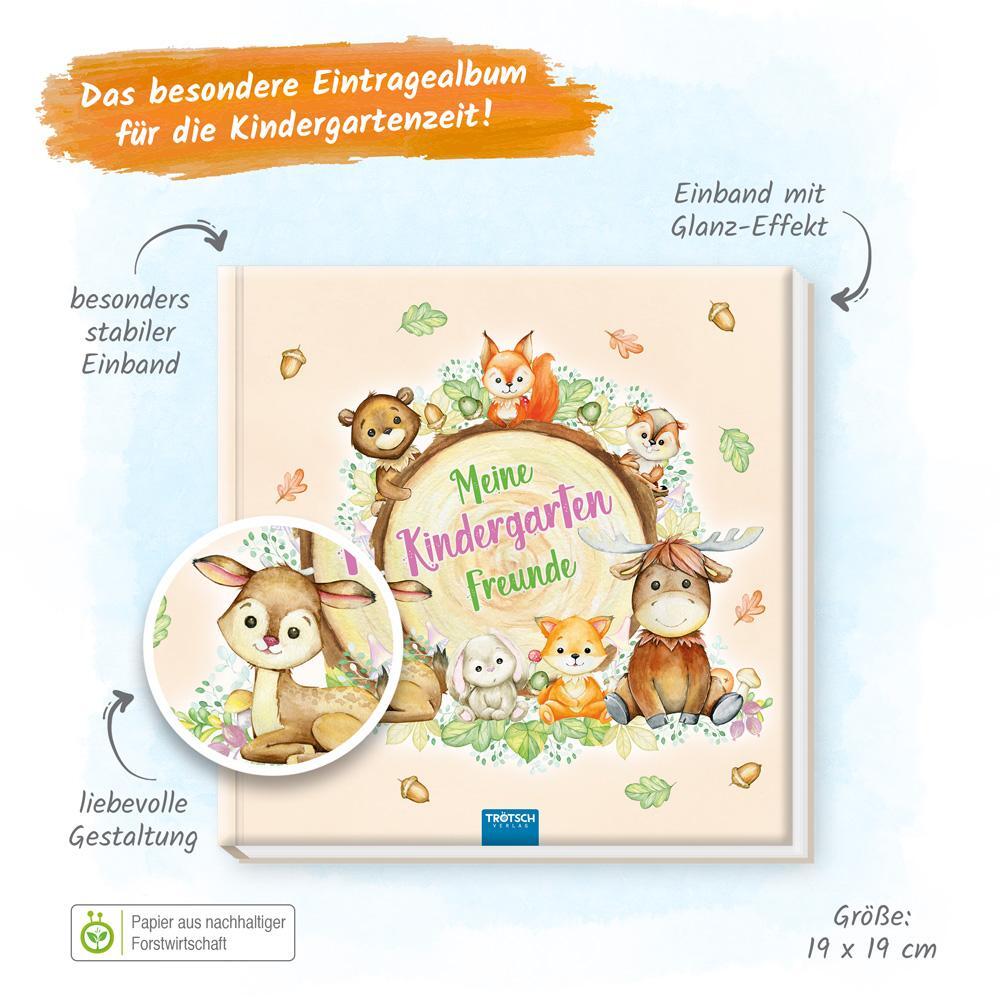 Bild: 9783965525214 | Trötsch Eintragalbum Meine Kindergartenfreunde Waldfreunde | KG | Buch