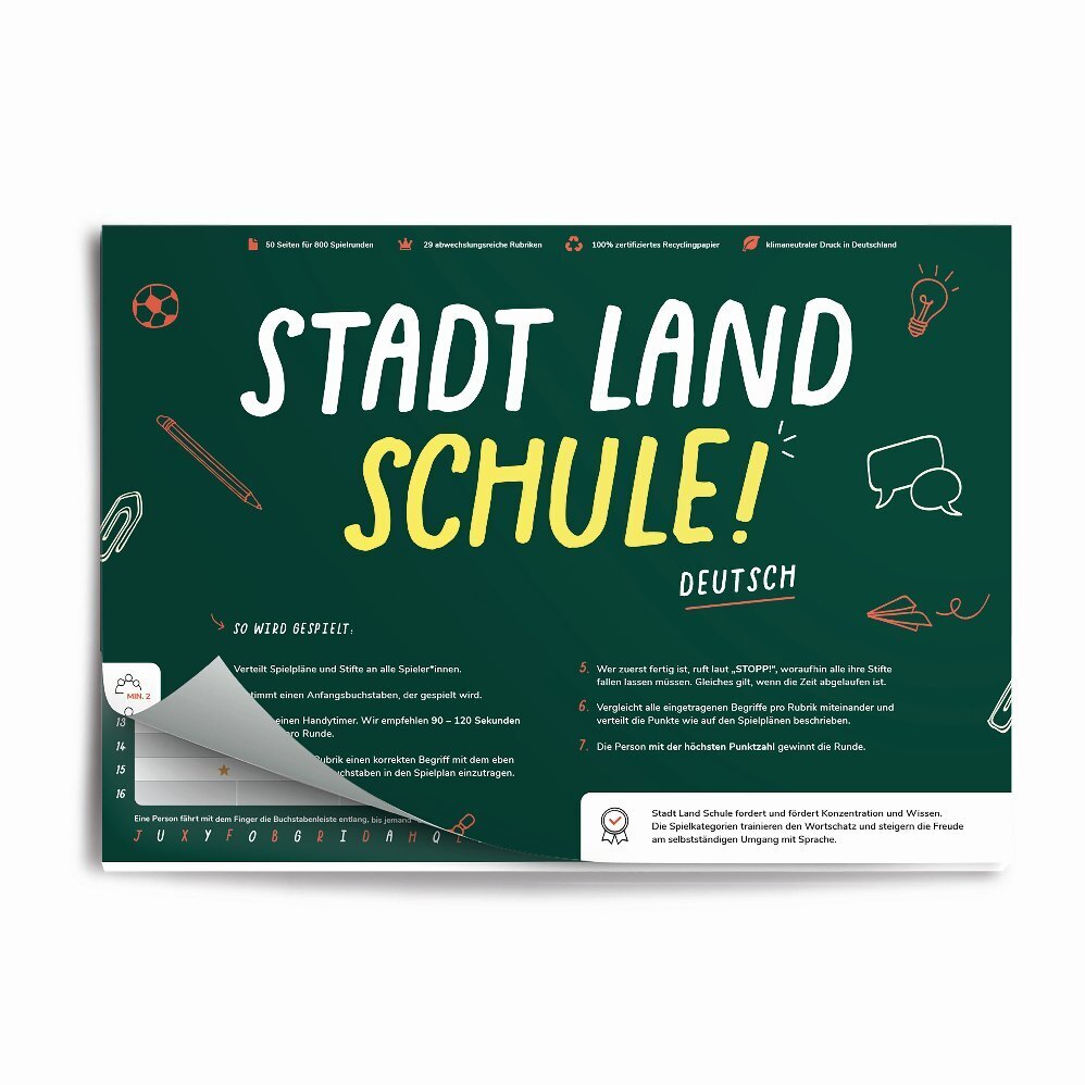 Cover: 8720618684059 | Simon &amp; Jan - Stadt Land Schule - Deutsch | Simon &amp; Jan | Spiel | 2023