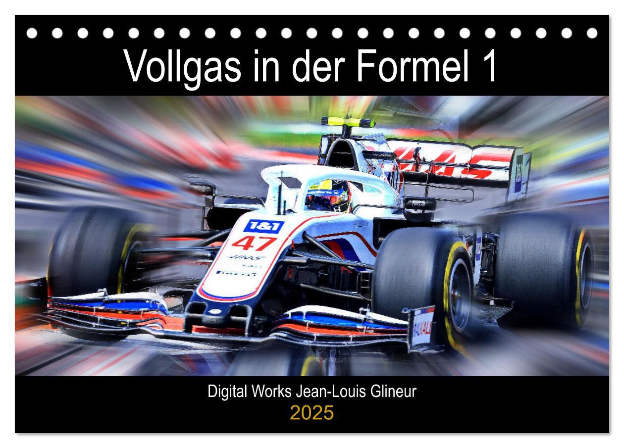 Cover: 9783383996627 | Vollgas in der Formel 1 (Tischkalender 2025 DIN A5 quer), CALVENDO...