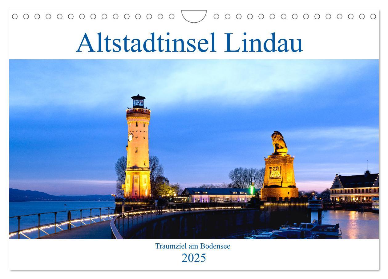 Cover: 9783435055760 | Altstadtinsel Lindau - Traumziel am Bodensee (Wandkalender 2025 DIN...