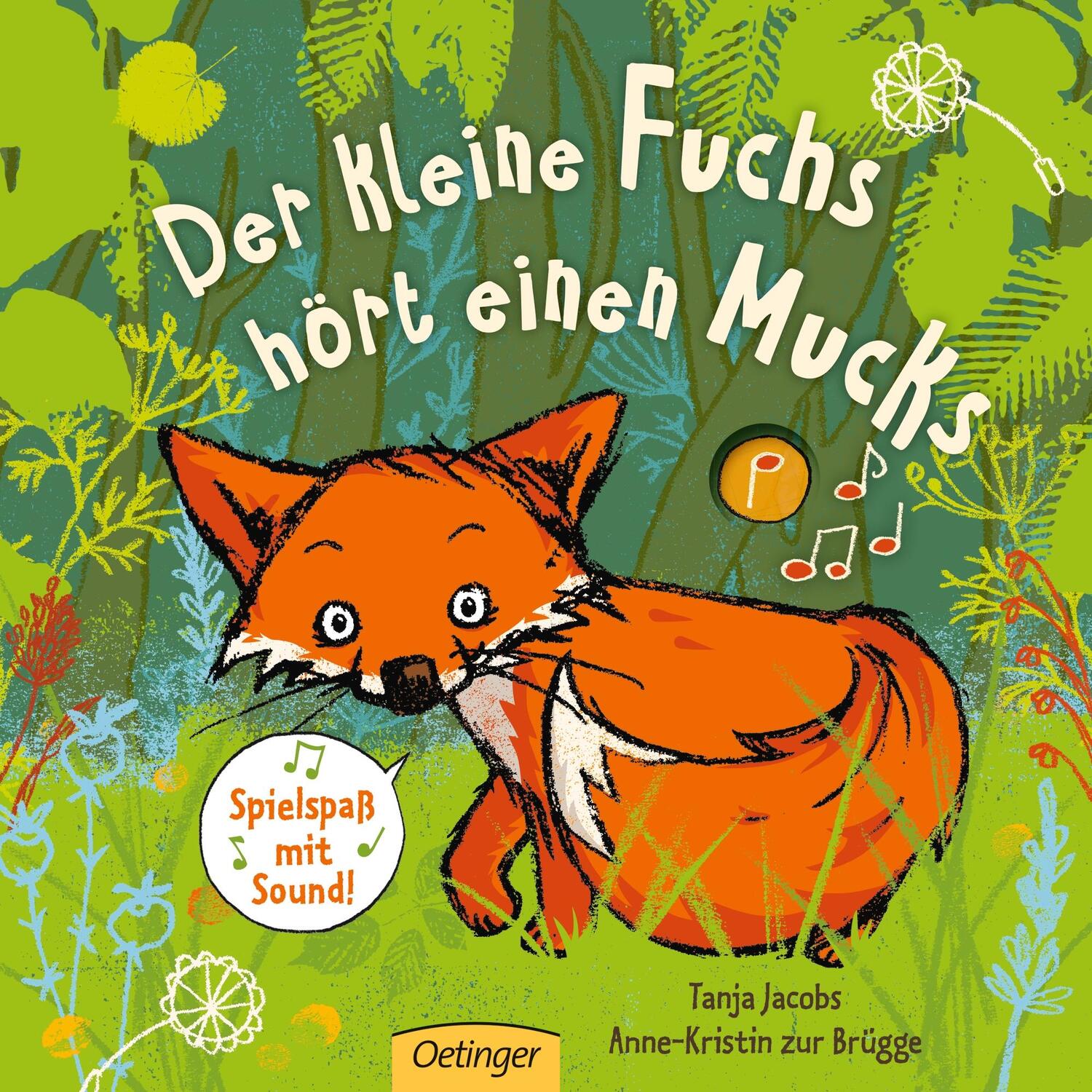 Cover: 9783789109294 | Der kleine Fuchs hört einen Mucks | Spielspaß mit Sound | Brügge