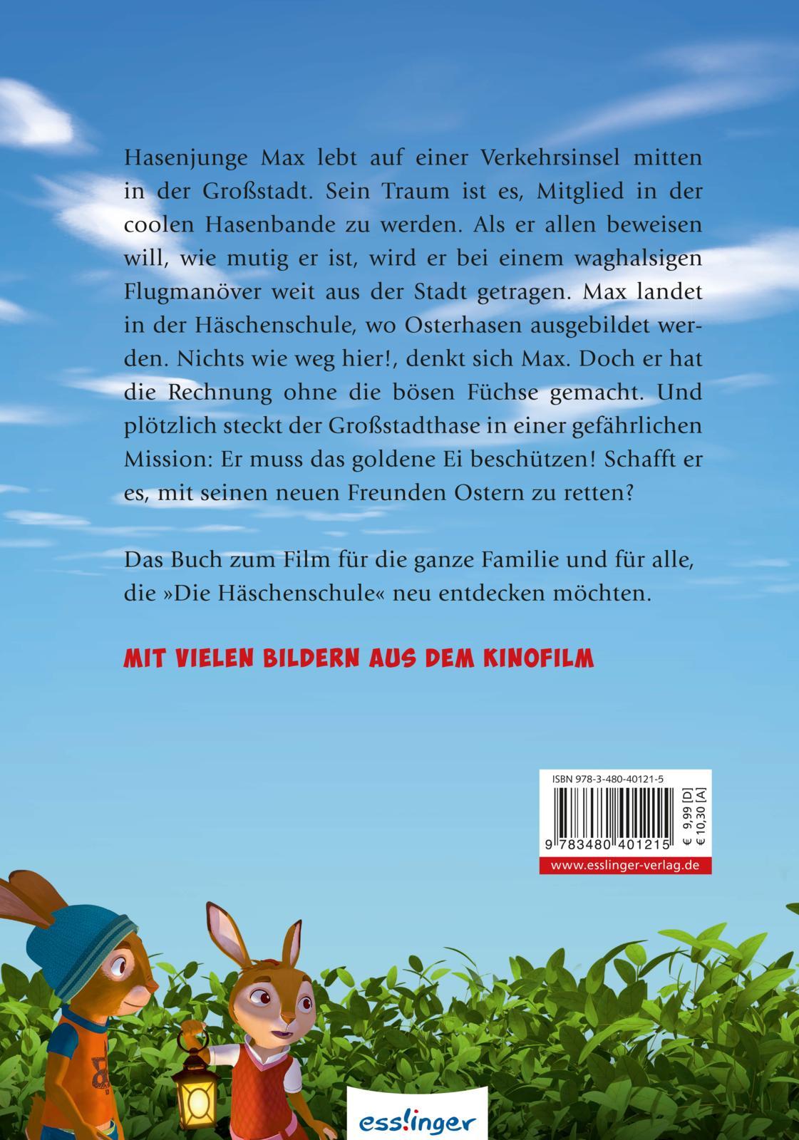 Rückseite: 9783480401215 | Die Häschenschule - Jagd nach dem goldenen Ei | Das Buch zum Film