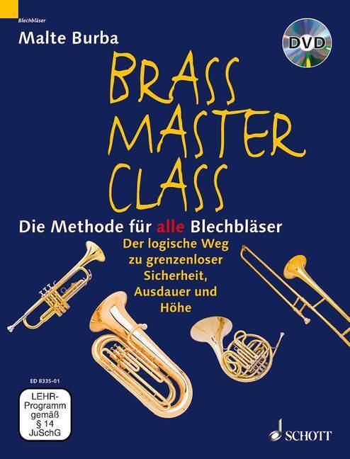 Cover: 9783795757922 | Brass Master-Class, m. DVD | Malte Burba | Broschüre | 90 S. | Deutsch
