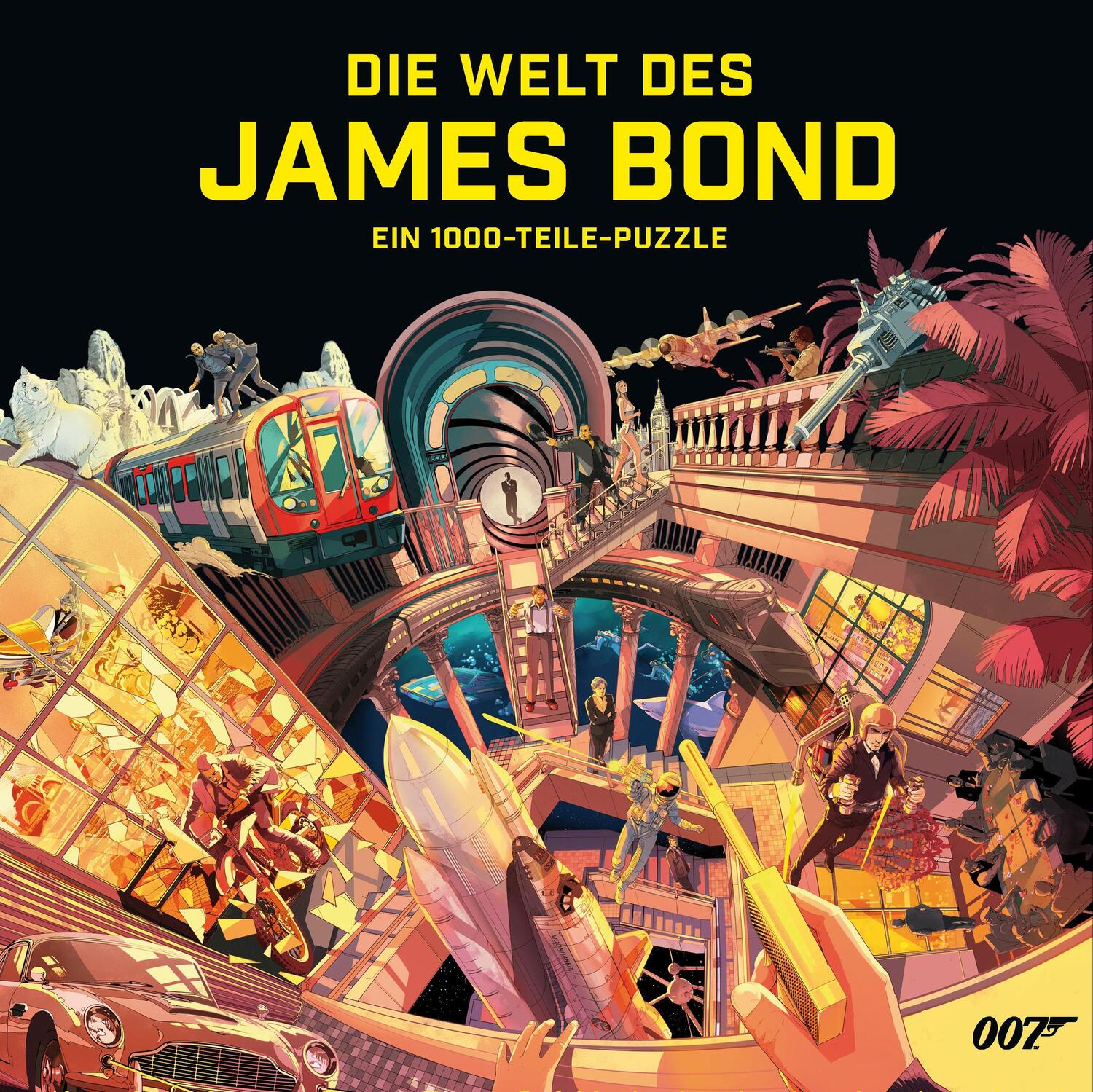Cover: 9783962442569 | Die Welt des James Bond | Ein Puzzle | Shan Jiang | Stück | Deutsch