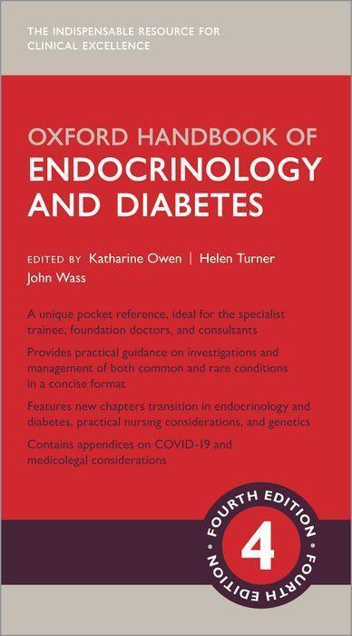Cover: 9780198851899 | Oxford Handbook of Endocrinology & Diabetes | Katharine Owen (u. a.)