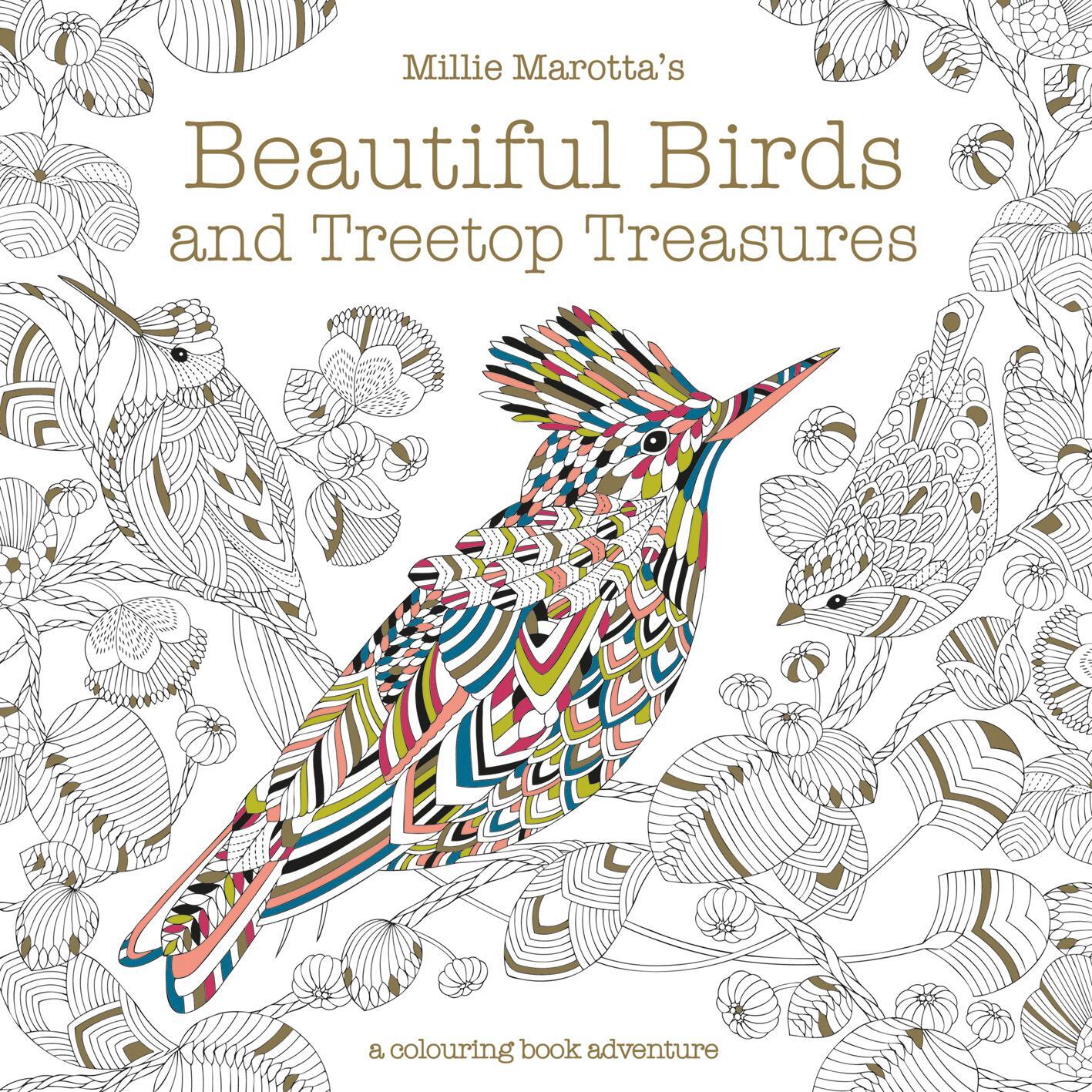 Cover: 9781849944434 | Millie Marotta's Beautiful Birds and Treetop Treasures | Marotta
