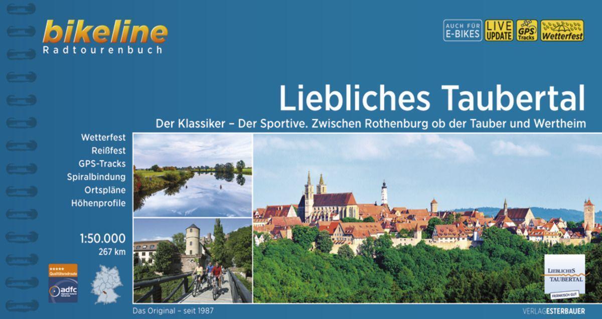 Cover: 9783711100597 | Liebliches Taubertal | Taschenbuch | Bikeline Radtourenbücher | 2022