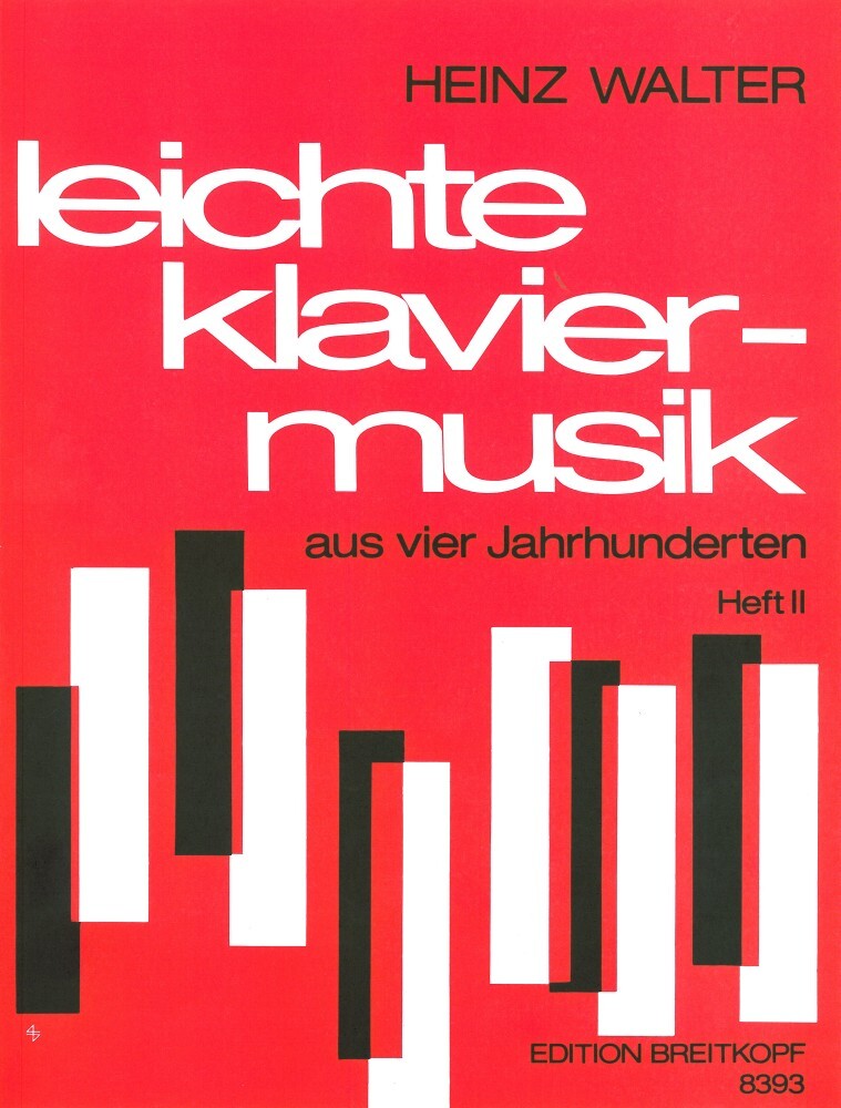 Cover: 9790004176993 | Leichte Klaviermusik Bd. 2 | Walter Heinz | Buch | Breitkopf &amp; Härtel