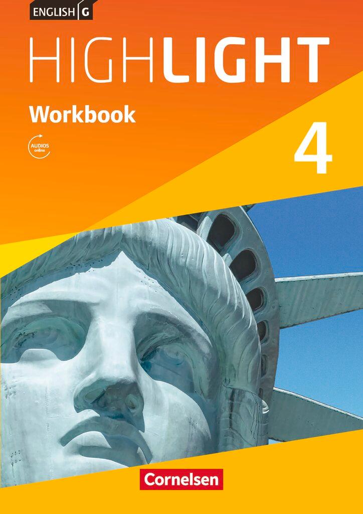 Cover: 9783060333257 | English G Highlight 04: 8. Schuljahr. Workbook mit Audios Online...