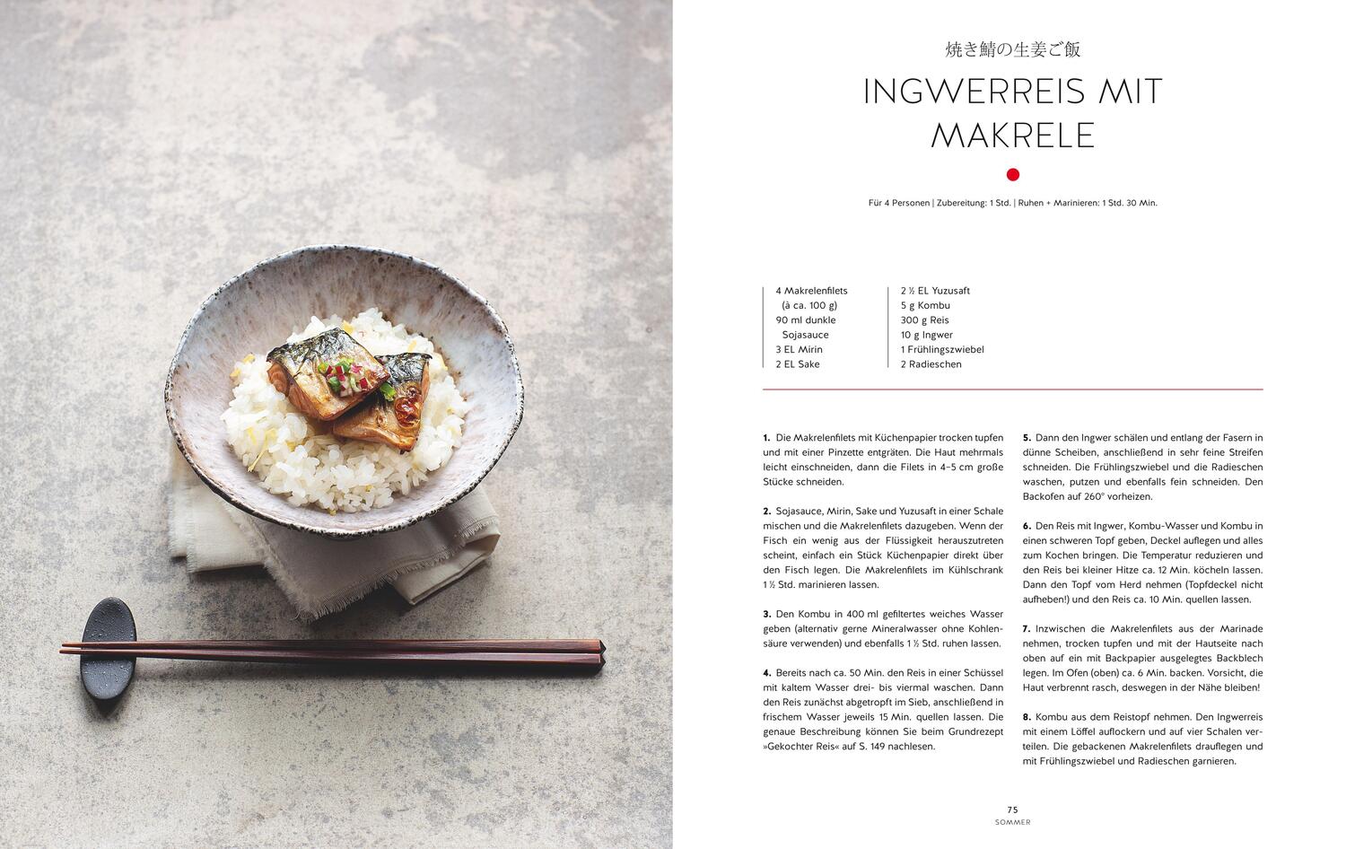 Bild: 9783833891465 | Japan | Die 5 Geheimnisse der japanischen Küche | Risa Nagahama | Buch