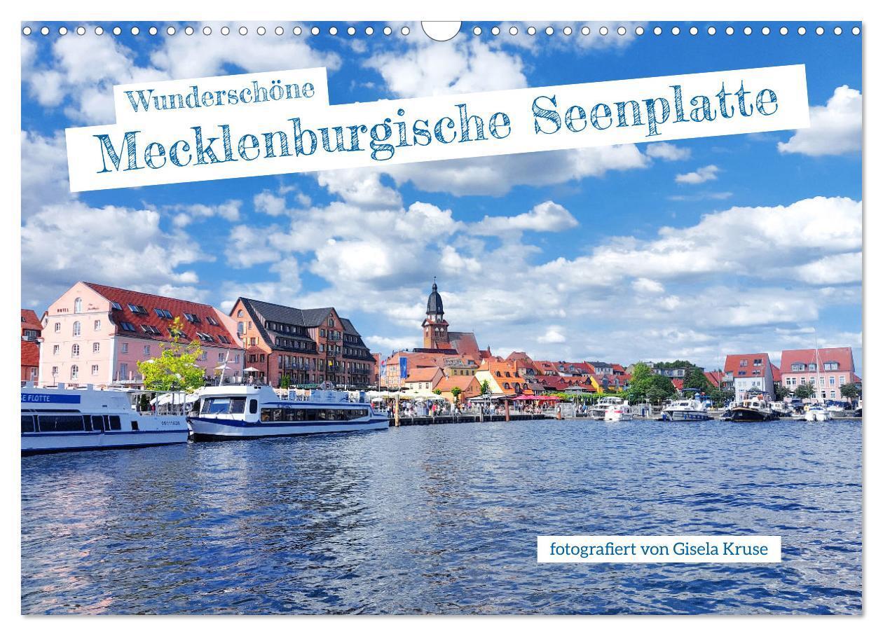 Cover: 9783675974401 | Wunderschöne Mecklenburgische Seenplatte (Wandkalender 2024 DIN A3...