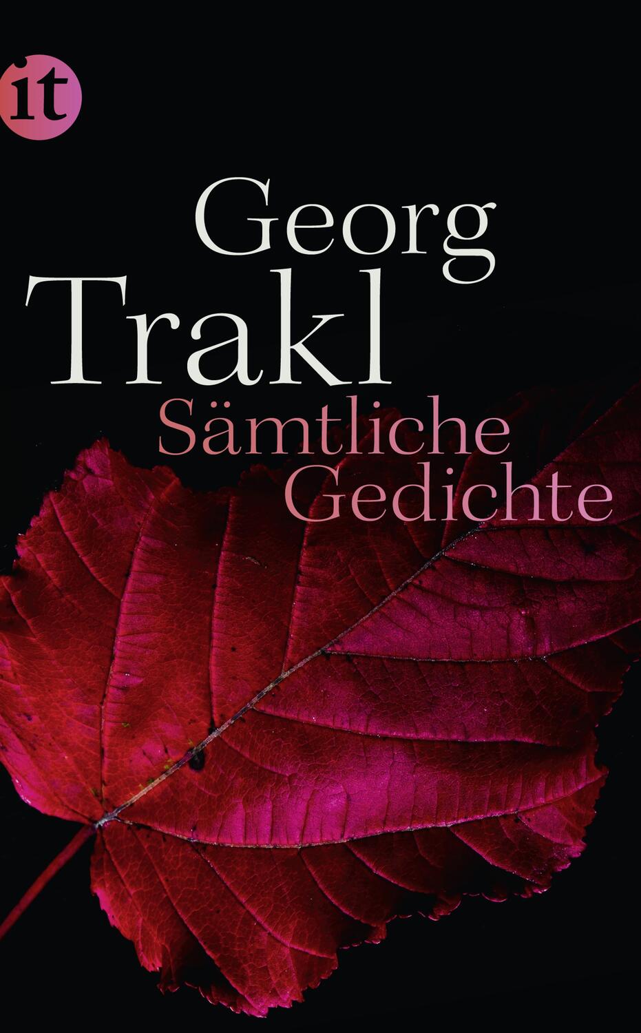 Cover: 9783458360377 | Sämtliche Gedichte | Georg Trakl | Taschenbuch | Insel-Taschenbücher