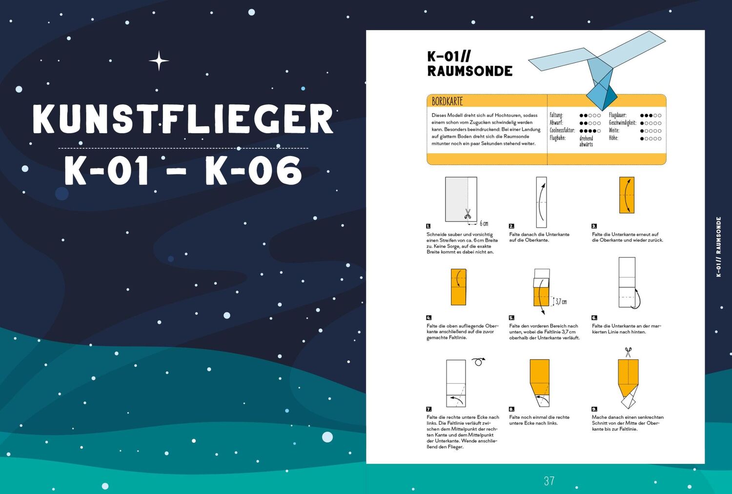 Bild: 9783745912388 | Weltraum-Papierflieger: Mit Faltanleitungen, pfeilschneller...