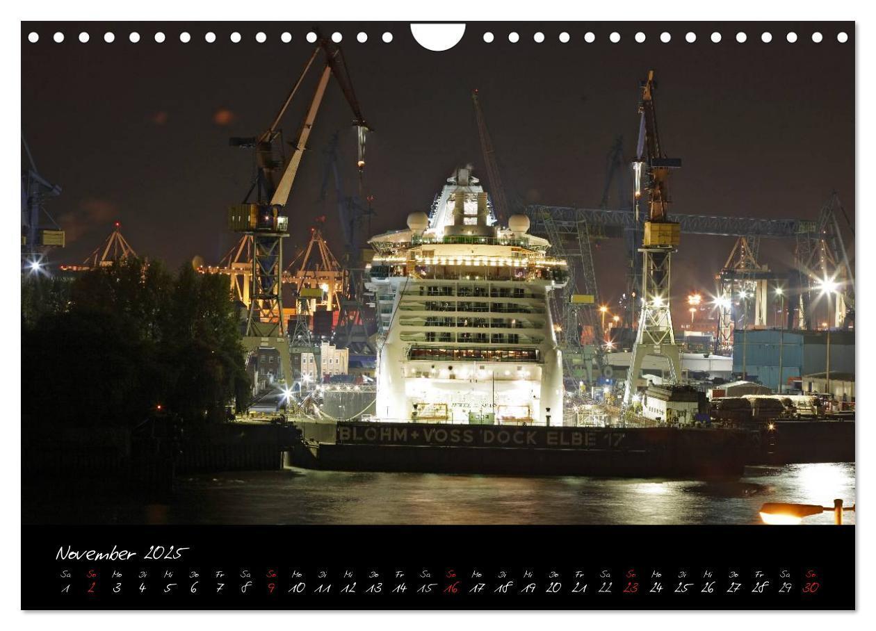 Bild: 9783435837311 | Boote und Schiffe auf Elbe und Ostsee (Wandkalender 2025 DIN A4...