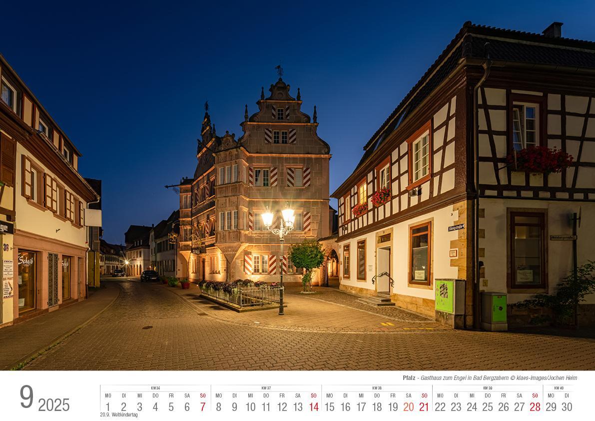 Bild: 9783965352384 | Die Pfalz 2025 Bildkalender A3 Spiralbindung | Holger Klaes | Kalender