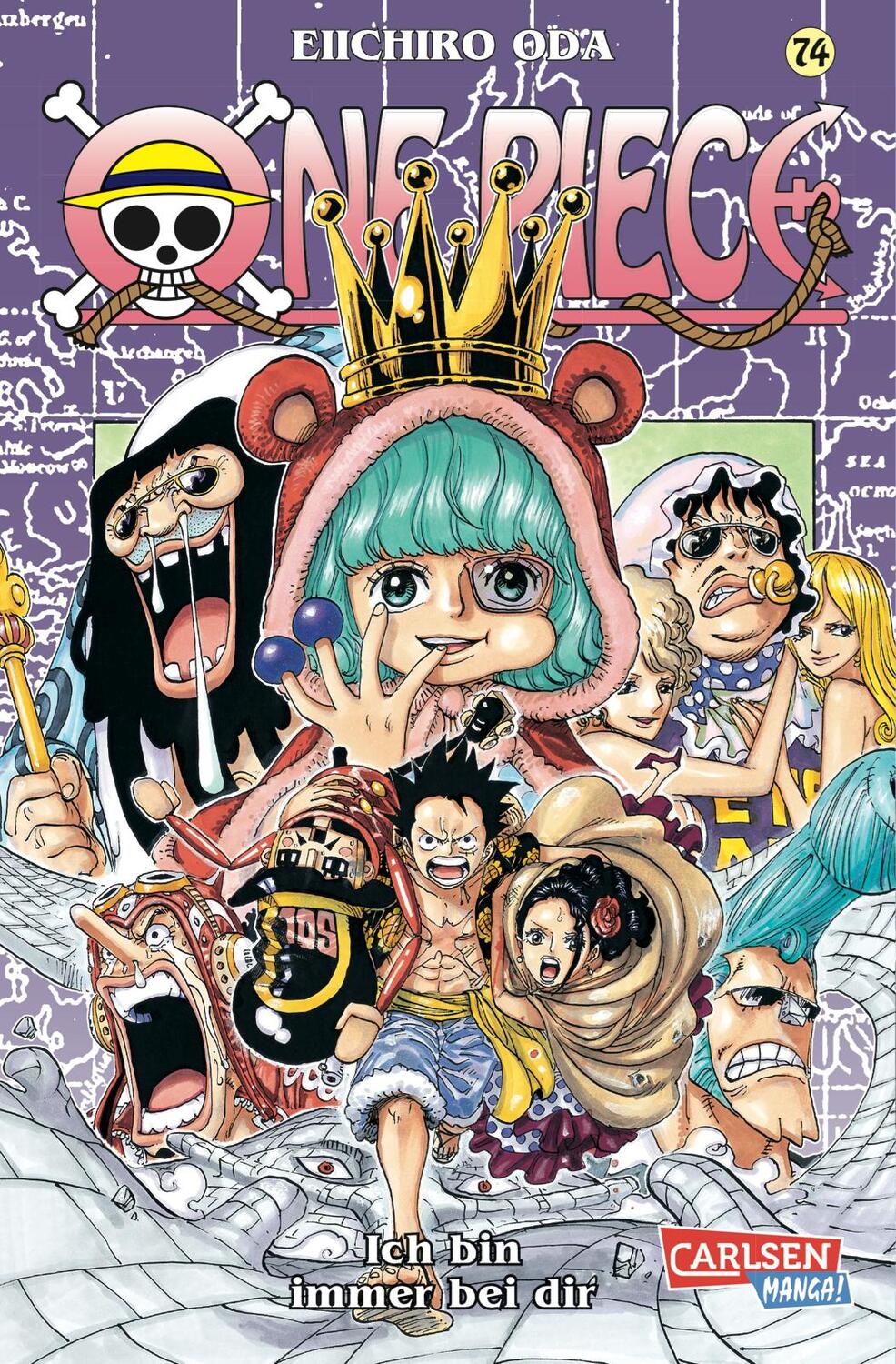 Cover: 9783551763785 | One Piece 74. Ich bin immer bei dir | Eiichiro Oda | Taschenbuch