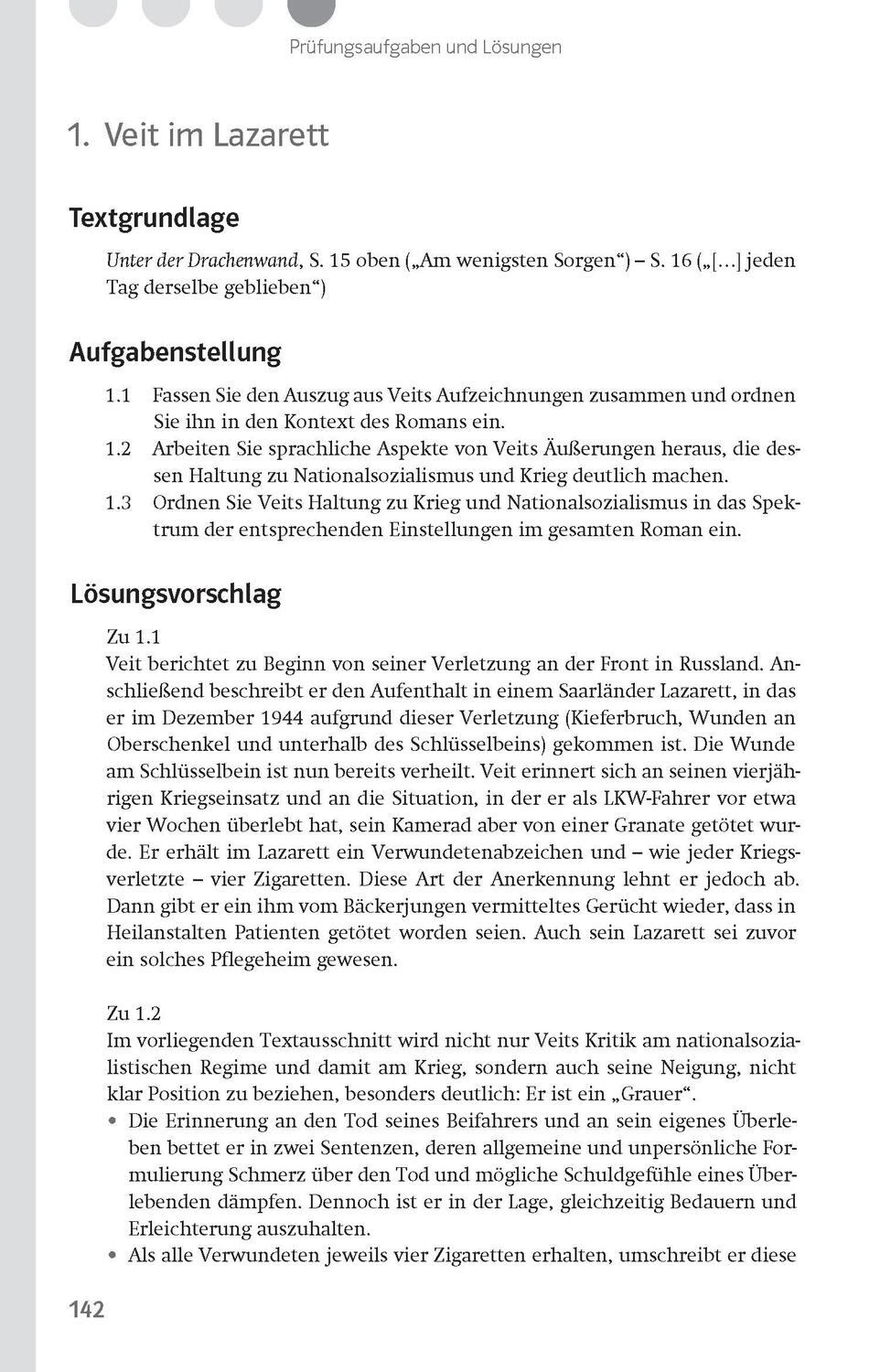 Bild: 9783129231692 | Klett Lektürehilfen Arno Geiger "Unter der Drachenwand" | Taschenbuch