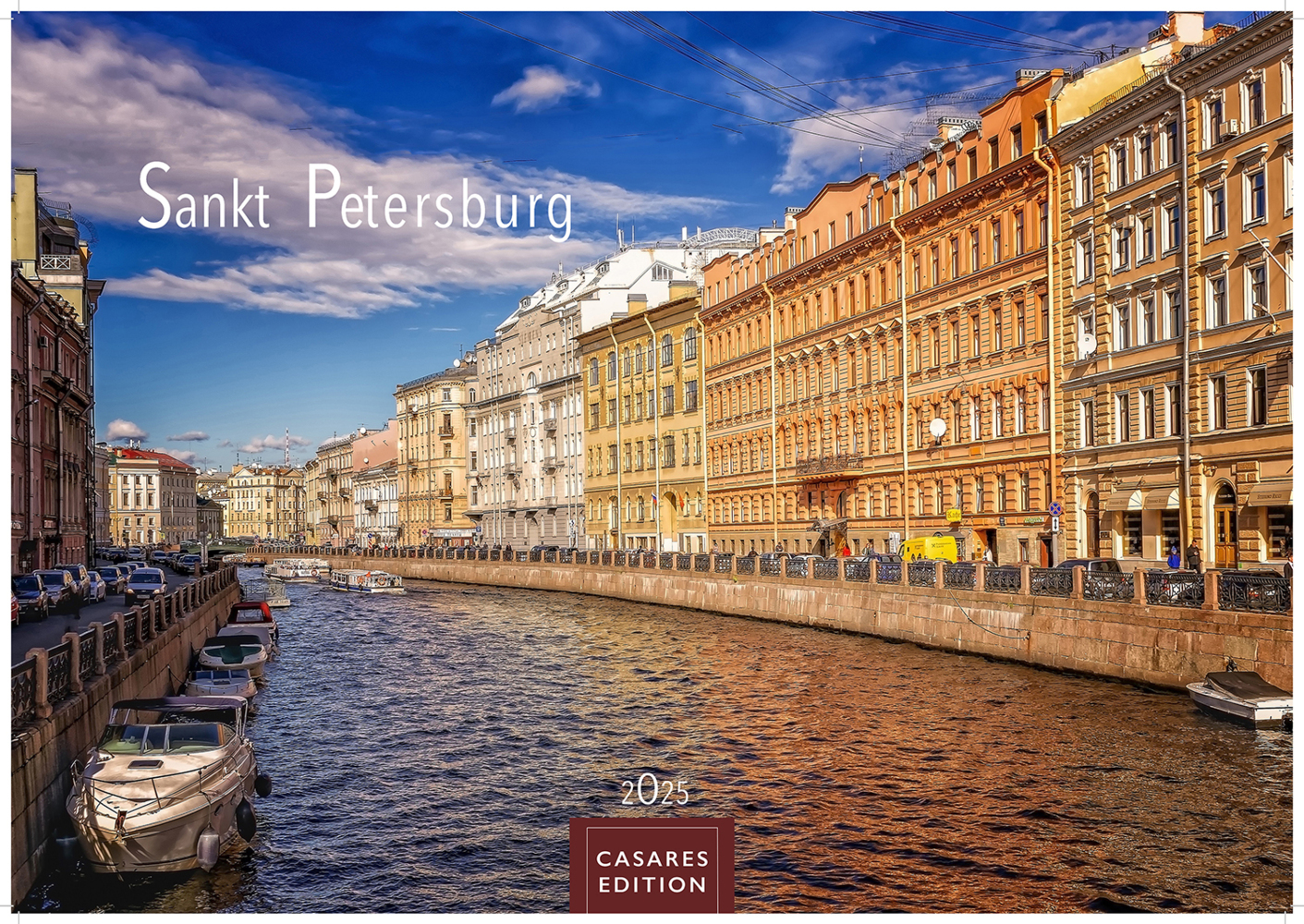 Cover: 9781835242018 | Sankt Petersburg 2025 S 24x35cm | Kalender | 14 S. | Deutsch | 2025