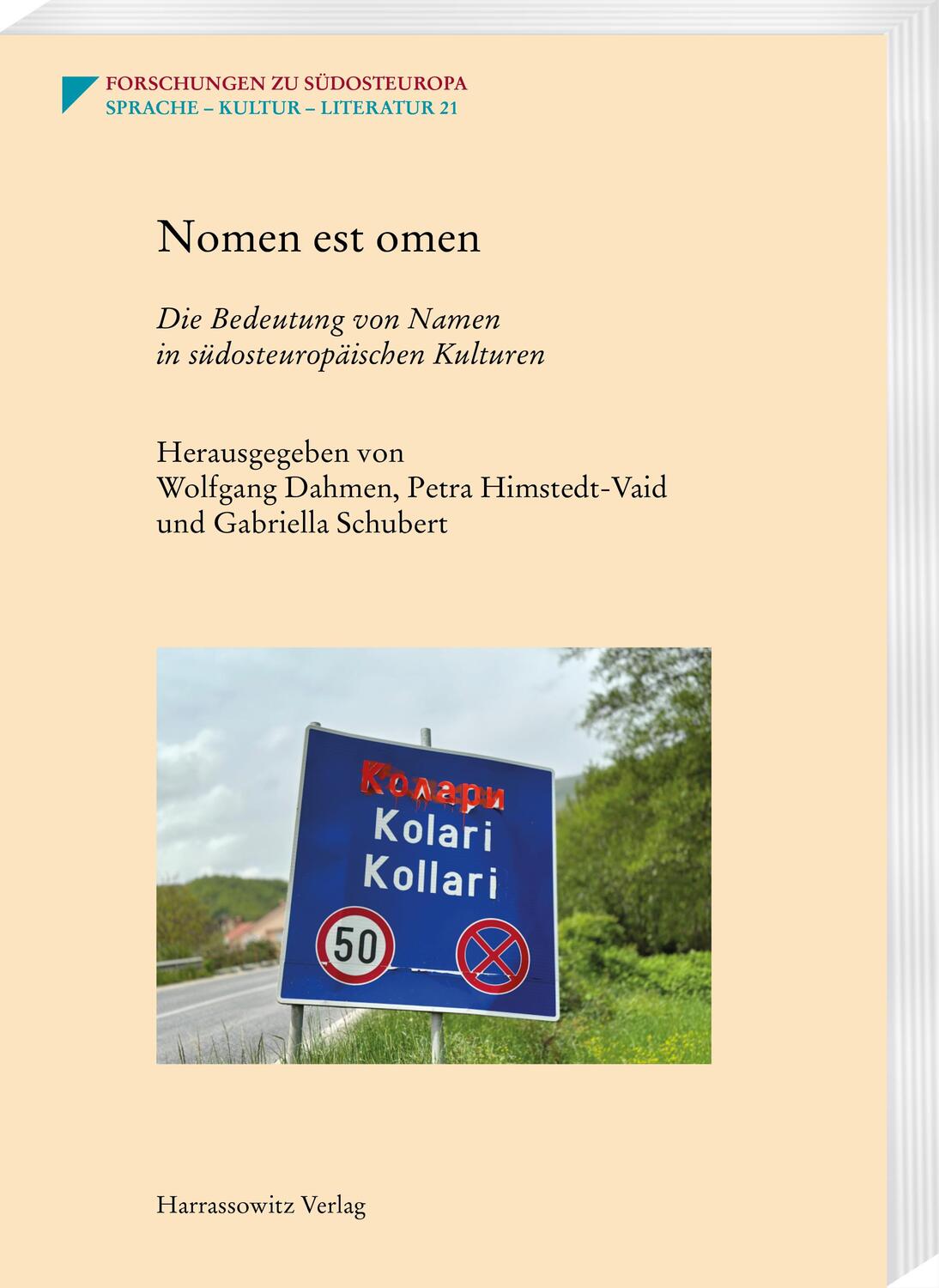 Cover: 9783447120623 | Nomen est omen | Wolfgang Dahmen (u. a.) | Taschenbuch | X | Deutsch