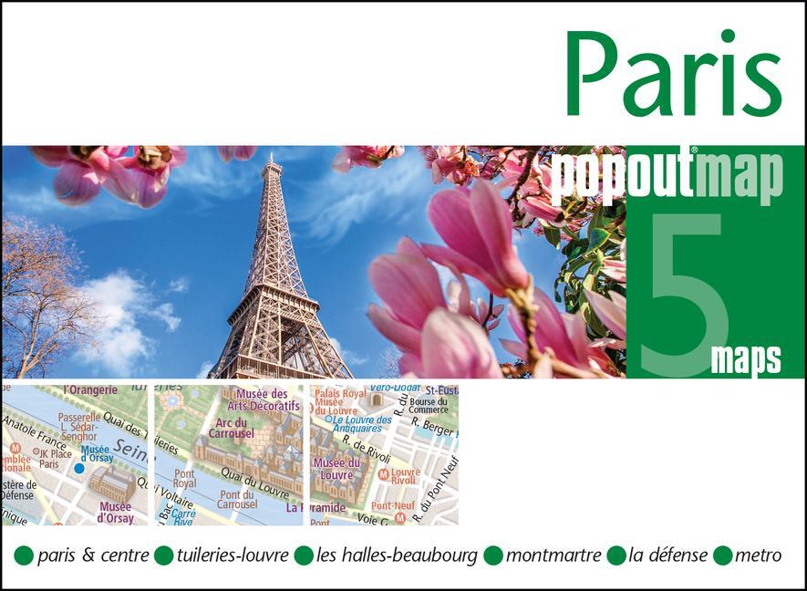 Cover: 9781914515507 | Paris Double | (Land-)Karte | PopOut Stadtplan | Englisch | 2023