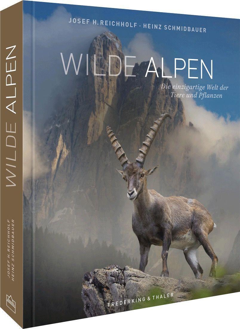Cover: 9783954163885 | Wilde Alpen | Die einzigartige Welt der Tiere und Pflanzen | Reichholf