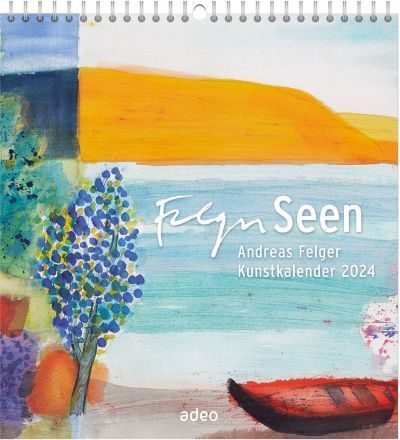Cover: 9783863343651 | Seen 2024 - Wandkalender | Kunstkalender | Andreas Felger | Kalender
