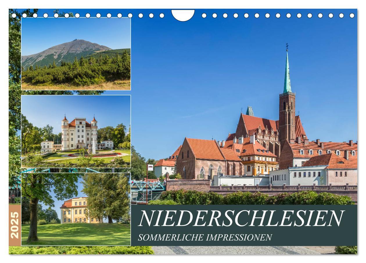 Cover: 9783435421381 | NIEDERSCHLESIEN Sommerliche Impressionen (Wandkalender 2025 DIN A4...