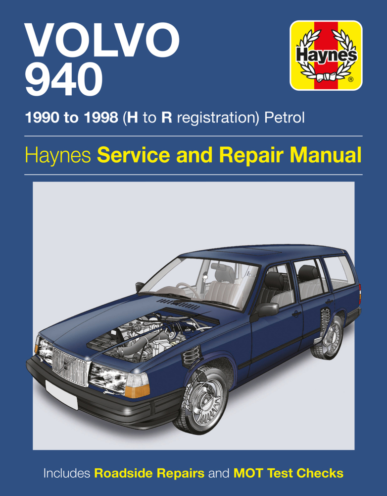 Cover: 9780857336514 | Volvo 940 Petrol (90 - 98) Haynes Repair Manual | Haynes Publishing