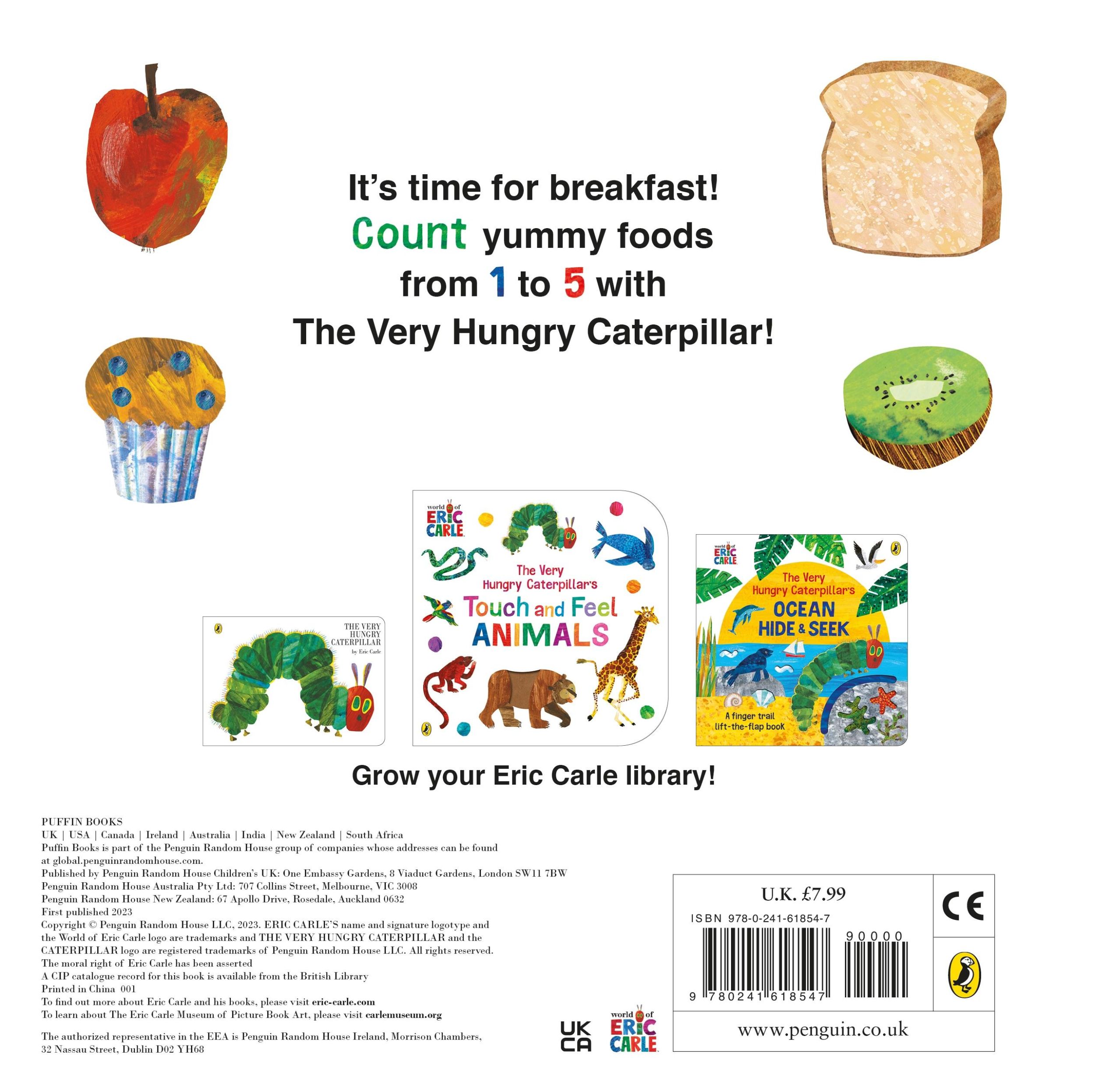 Rückseite: 9780241618547 | The Very Hungry Caterpillar Eats Breakfast | A counting book | Carle